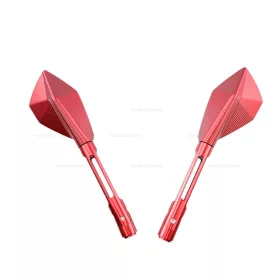 Tükör szett ECHO ALU CNC piros