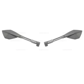 Tükör szett ECHO ALU CNC TITANIUM