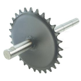 Lánckerék tengely 28 fogas  MBK 41/51 (215 MM)