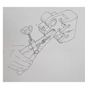 Féknyereg dugattyú kiszerelő szerszám (17.3 - 33.8mm)
