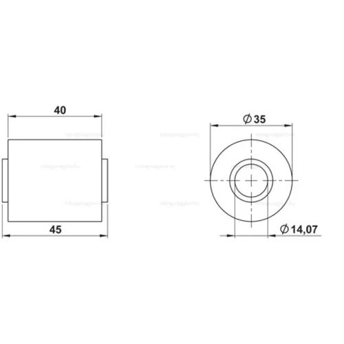 Szilent 14X34X45X40 PEUGEOT XR6 / XPS / XP7