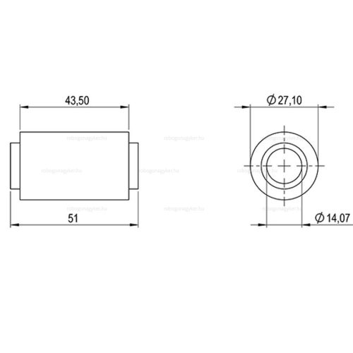 Szilent 14X27X41.25X40 RIEJU SMX / TANGO / MRT / RS2 / SPIKE