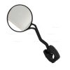 Tükör RETRO ENDURO fekete bal oldali