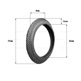 Külső gumi 26x4.0 (100/90-559 M/C) TT - FAT BIKE
