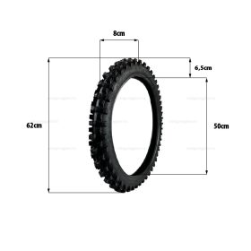 Külső gumi 70/100-19 - elektromos cross motorhoz