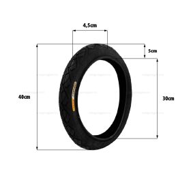 Külső gumi 16x1,95 TT - futókerékpárhoz