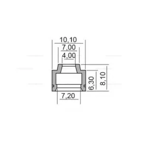   Szelepszár szimering HONDA / SUZUKI / TRIUMPF 125-1300 RMS 0250